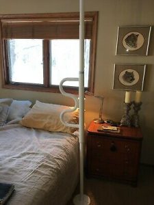Security pole in the bedroom