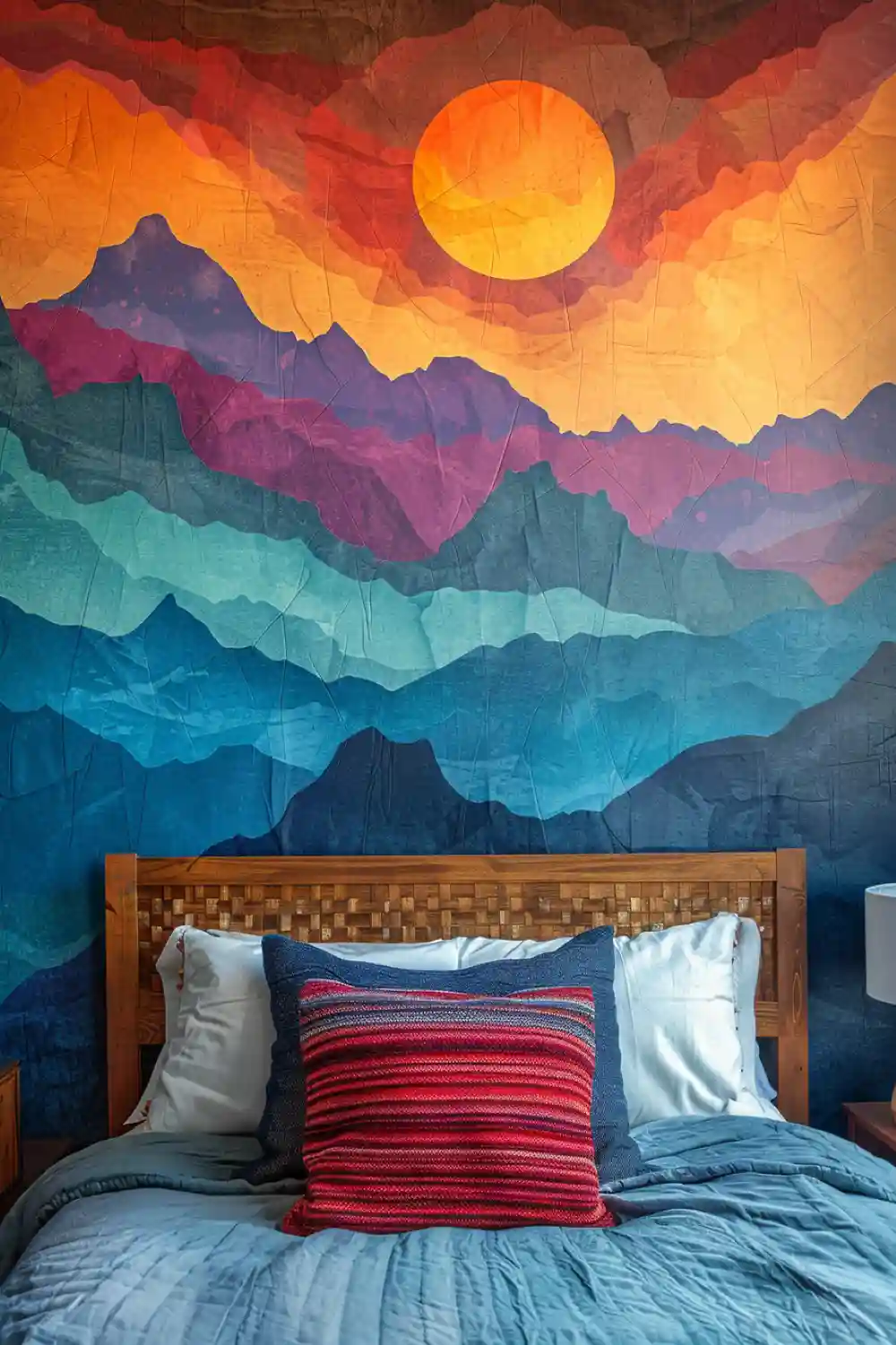 25 Colorful Bedroom Mural Ideas DailyHomeSafety