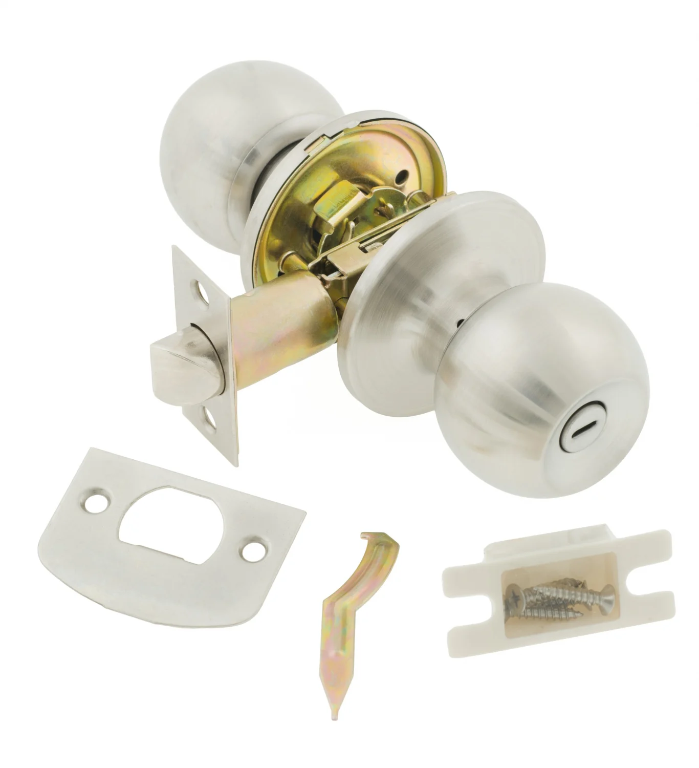 deadbolt lock disassembled